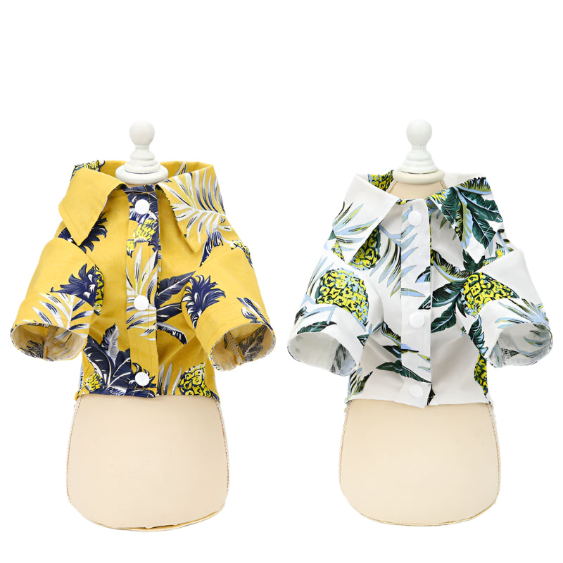Tropical dog shirt