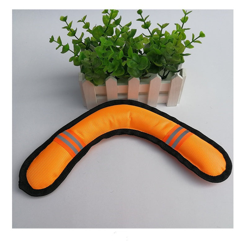 Plush Boomerang Dog Toy