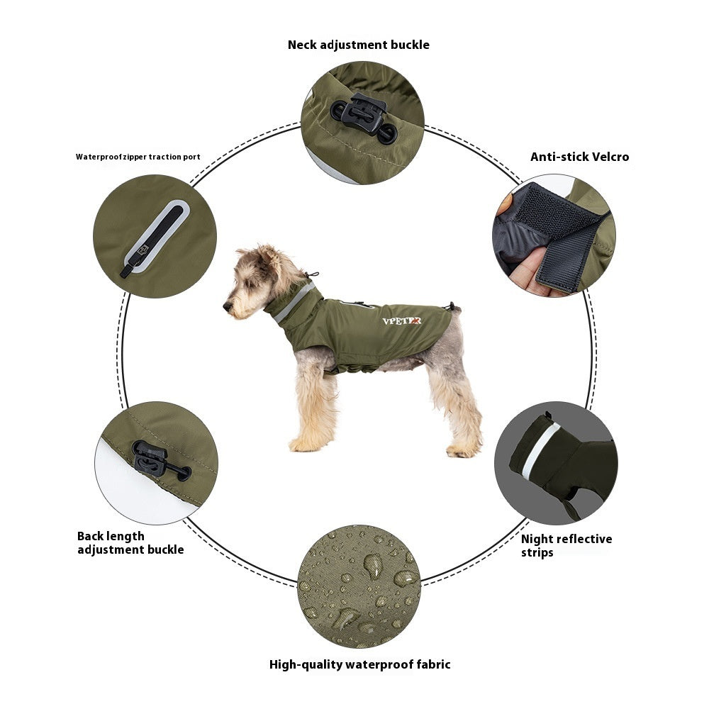 Dog Outdoor Windproof Rain