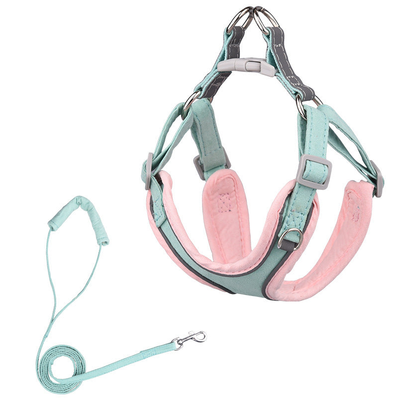 Elegant dog harness
